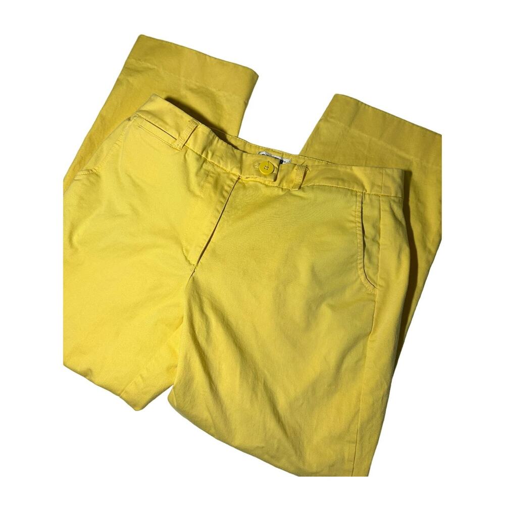 Orvis Yellow Woman's Capri Pants Size 6